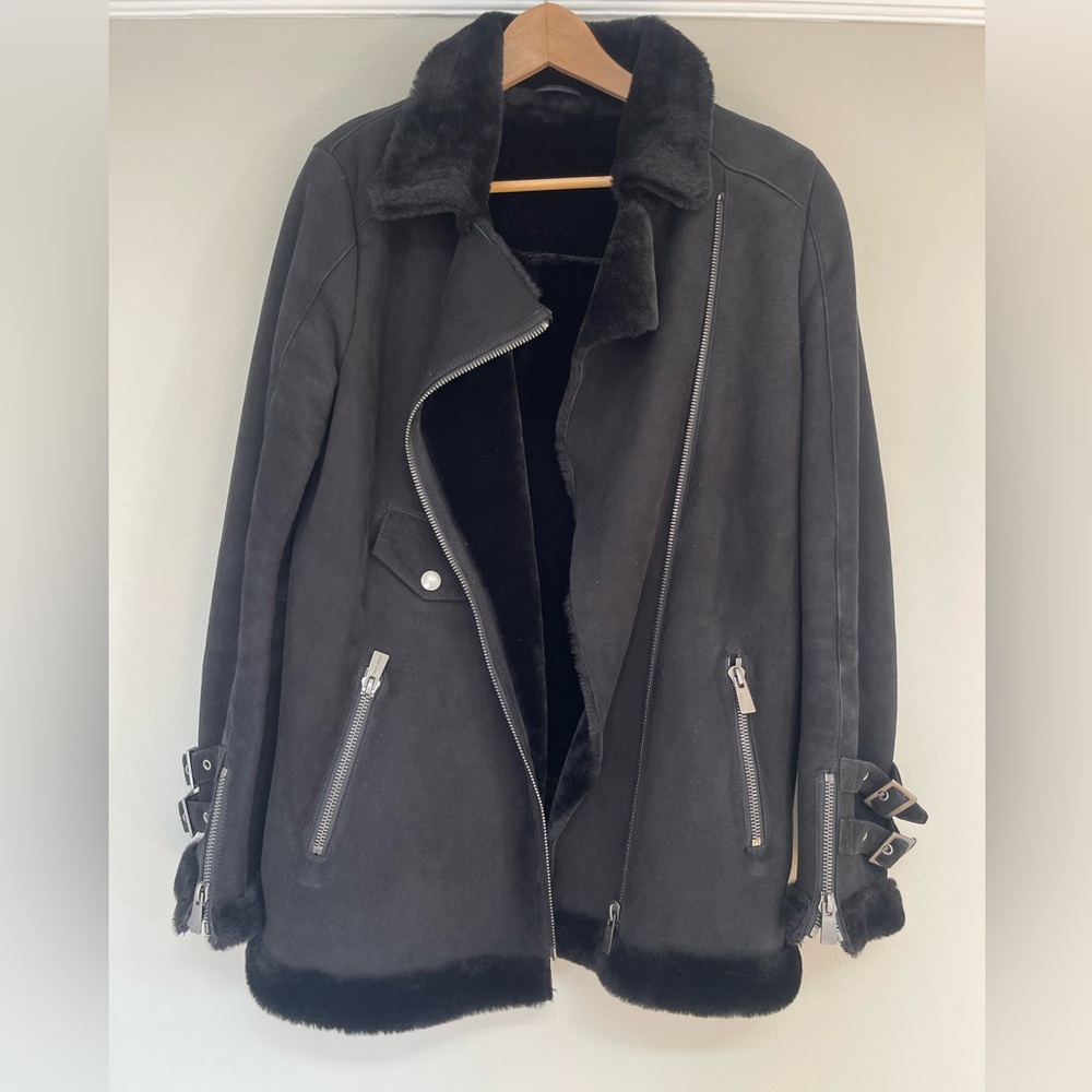 Anine Bing Leather Jacket - fully lined